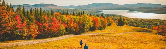 L'automne à Saint-Donat