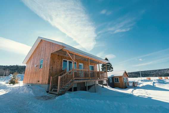 Chalet de la Pourvoirie La Barrière