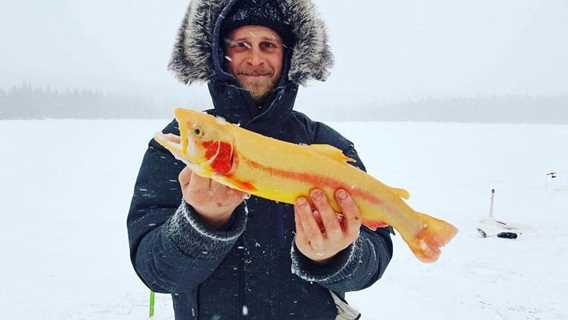 Pêche blanche à la Pourvoirie La Barrière