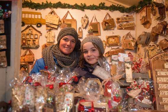 Kiosque au Marché de Noël de Terrebonne