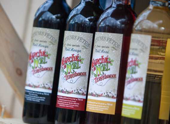 Produits de la région au Marché de Noël de Terrerbonne