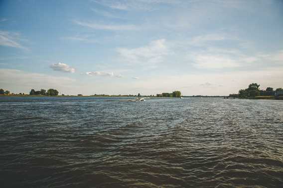 The St. Lawrence River in Repentigny