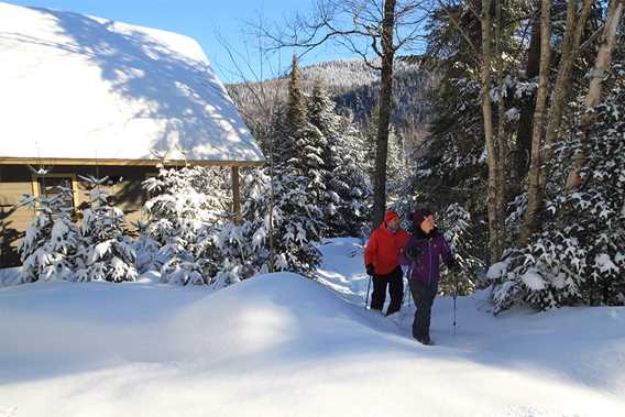 Ski de fond et raquette - Parc national du Mont-Tremblant