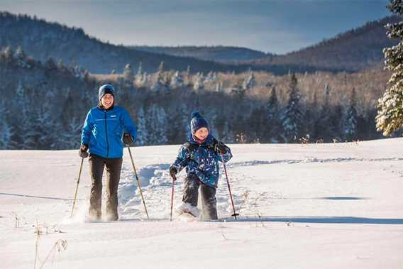 Ski de fond et raquette - Parc national du Mont-Tremblant