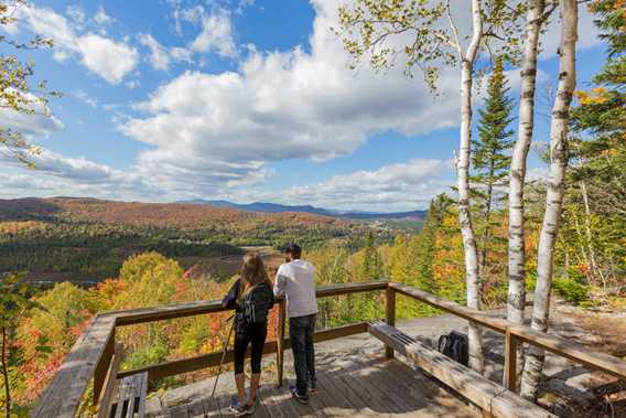 Belvédère du Parc régional de la Forêt Ouareau