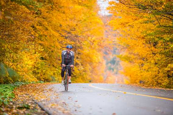 Biking in Saint-Donat