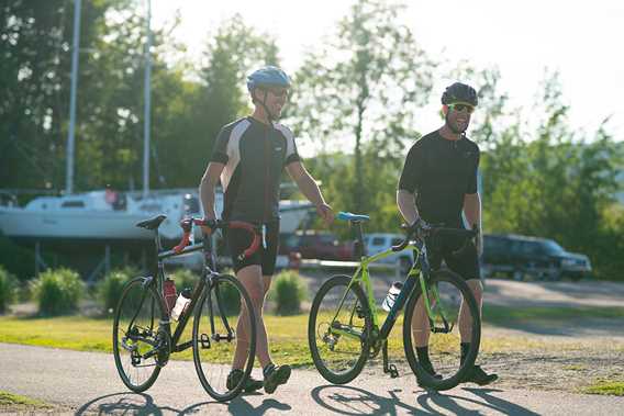 Chemin Hector Bilodeau in bike