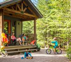 Compact cabin getaway