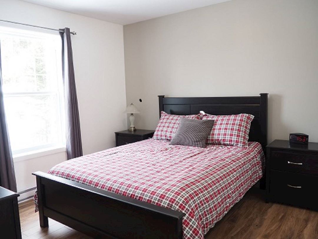 Main bedroom of Chalet La Chouette