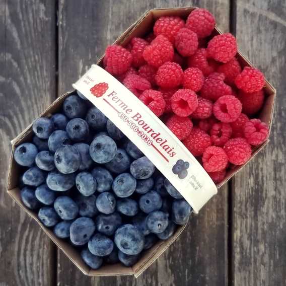 Ferme Bourdelais basket of fruits