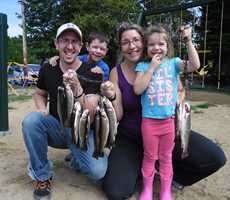 Family fishing trip