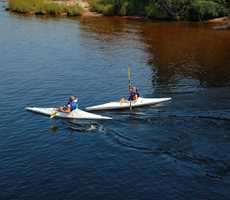 Nautical sports at Auberge du Lac Taureau