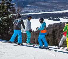 Students group at Ski Garceau