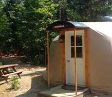 Yurt at Chalets Lanaudière