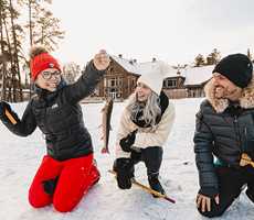 Pêche sur la glace à l'Auberge du Lac Taureau