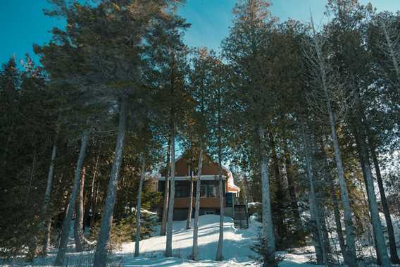 Chalet de la Pourvoirie Domaine Bazinet