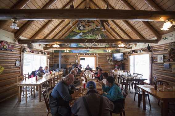 Salle à manger de L'Auberge Rond