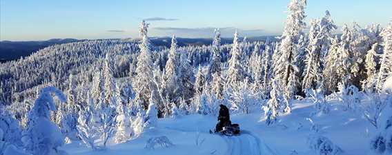 Snowmobile club Saint-Donat