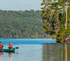 Kayak au Parc du Mont-Tremlant