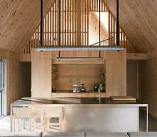 Intérieur d'un chalet de Beside Habitat