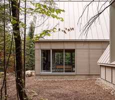 Extérieur d'un chalet de Beside Habitat