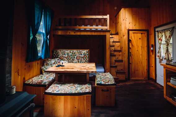 Indoor of a shelter at Gollé Goulu