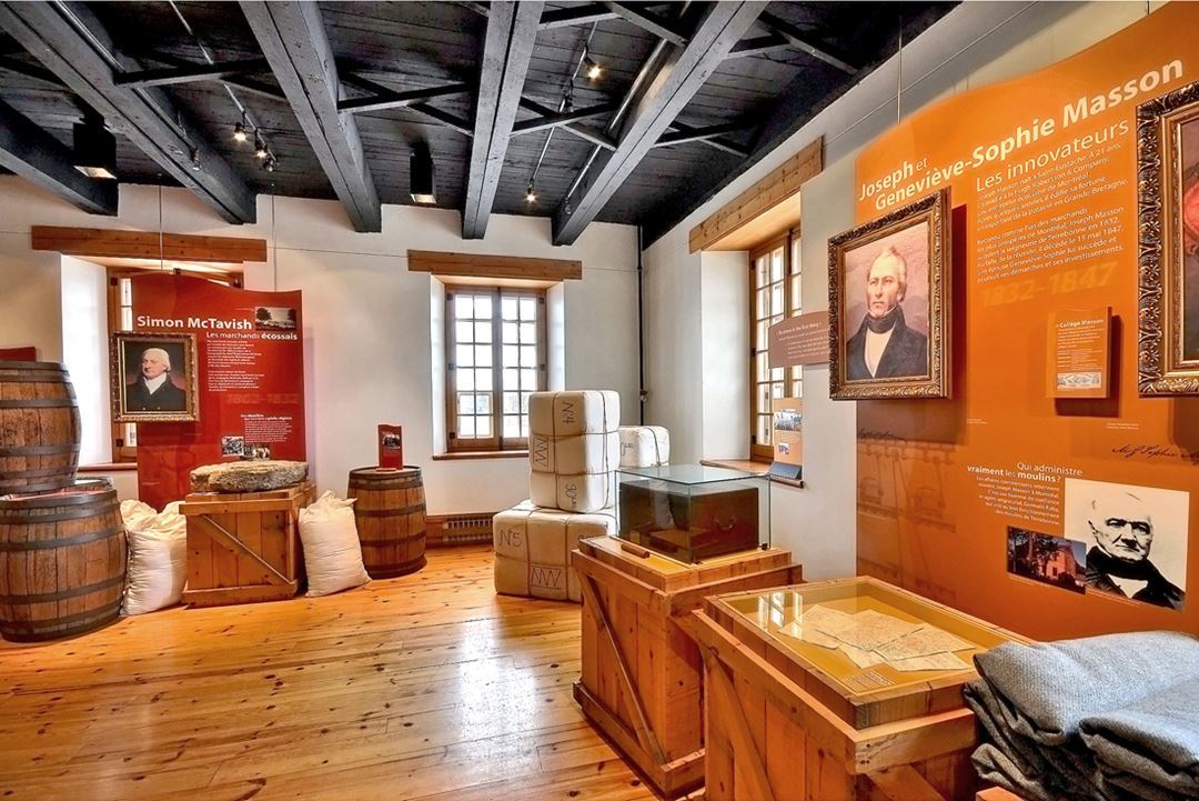 Permanent exhibition : Les moulins de Terrebonne, le pouvoir de l’eau on Île-des-Moulins