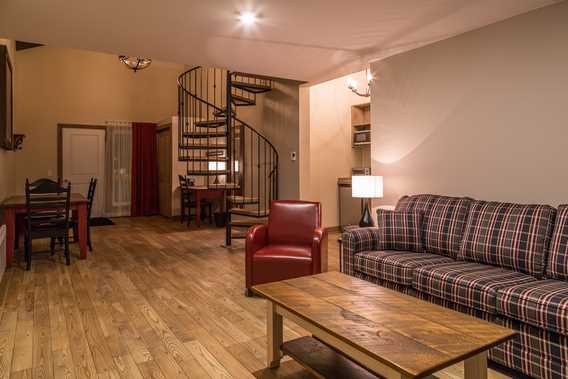 Hôtel-Spa Le Suisse chambre Chalet Le Loft