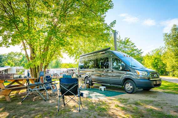 CAMPING À LA PLAGE BERNARD