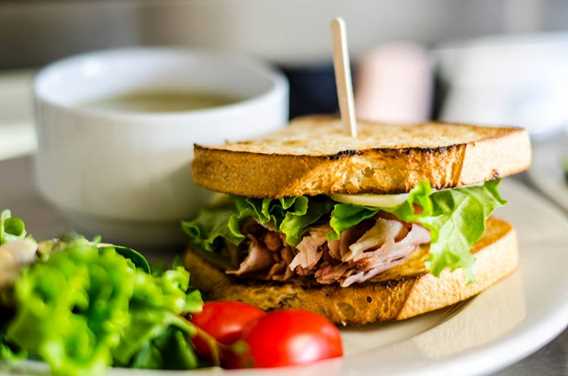 Sandwich à la Brûlerie du Roy Lavaltrie