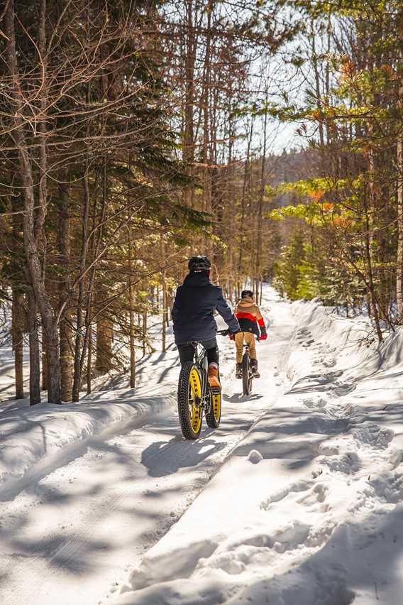 Fat bike au Camp-De-La-Salle