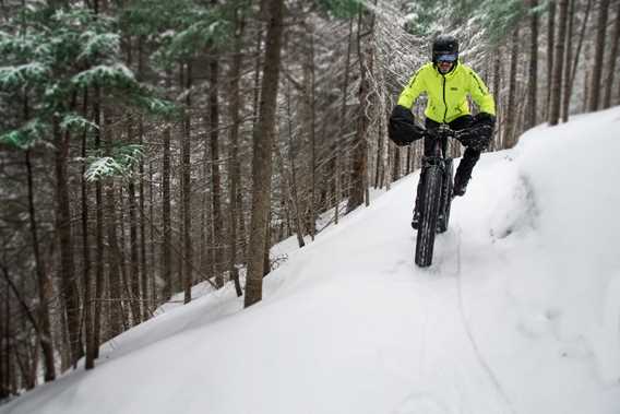 Fat bike au parc Louis-Philippe-De Grandpré