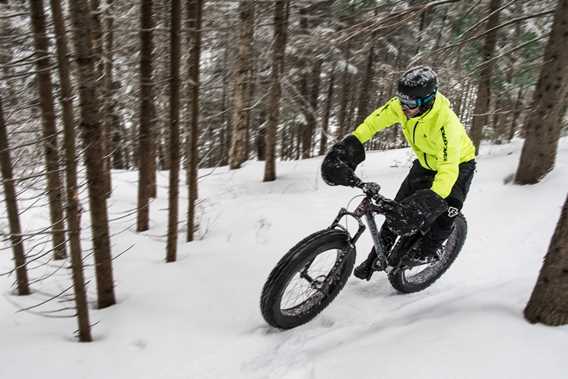 Fat bike au parc Louis-Philippe-De Grandpré