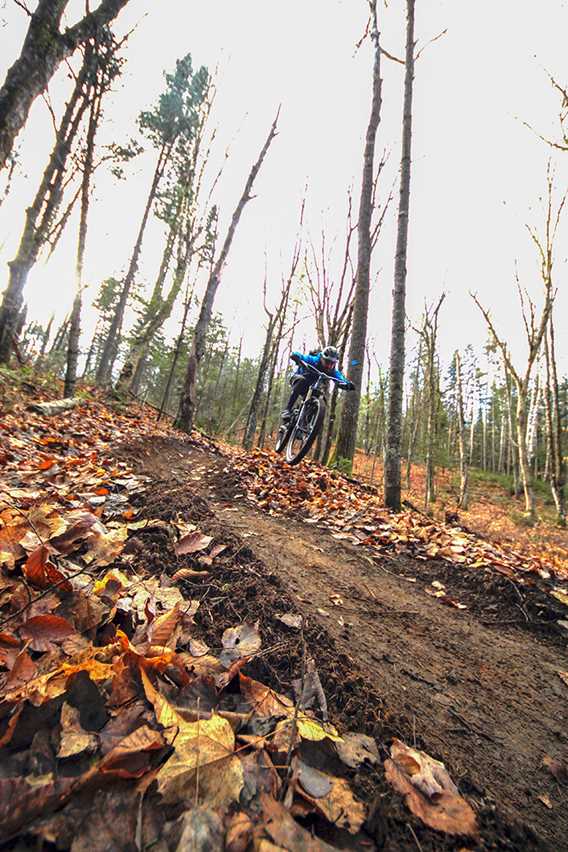 Vélo de montagne au parc Louis-Philippe-De Grandpré