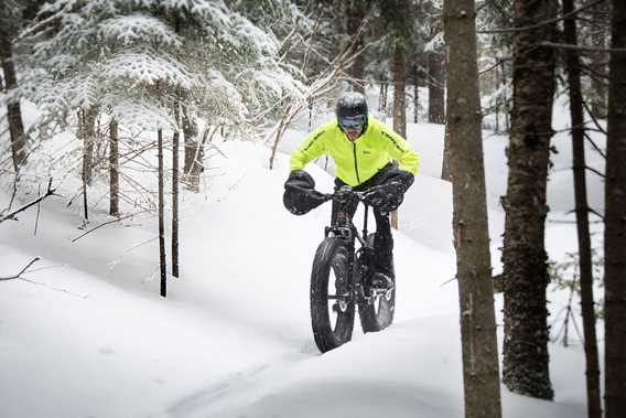 Fat bike au parc Louis-Philippe-De Grandpré