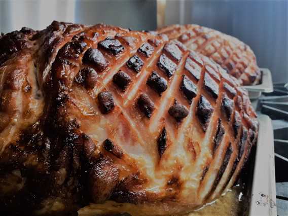 Jambon laqué pomme érable de la Cabane à sucre Côte-à-Joly