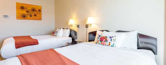 Chambre vintage 2 lits