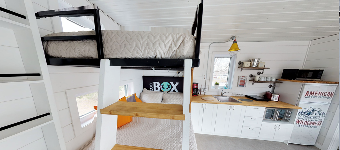 Prêt-à-camper coolbox au Camping La Baie