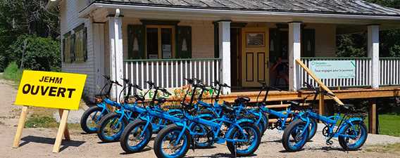 Vélo électrique à louer à Saint-Michel-des-Saints