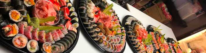 Plateaux de sushis de Miyoko Fusion Sushi Bar