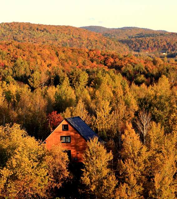 Chic Cottage in fall