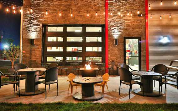 Terrasse de L'Arrière Boutique