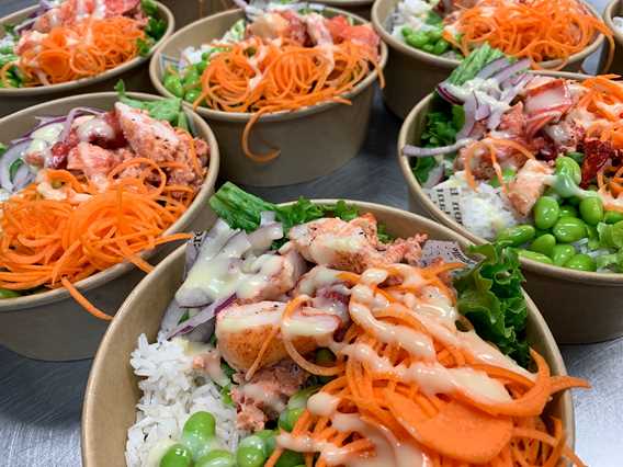 Poke bowls de L'Arrière Boutique