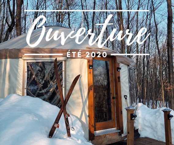 Yourte la tourterelle ouverture été 2020