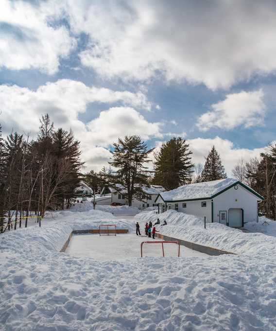 Patinoire au Centre plein air l'Étincelle