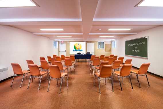 Conference room at Centre de plein air L'Étincelle