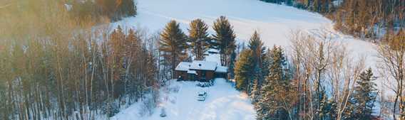 Chalets Zenya in winter