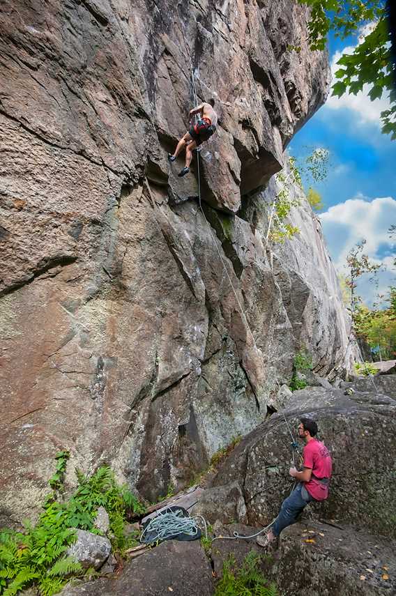 Escalade à Sainte-Émélie-de-l'Énergie