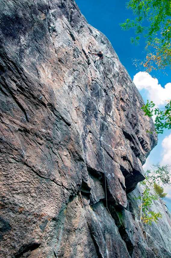 Escalade à Sainte-Émélie-de-l'Énergie