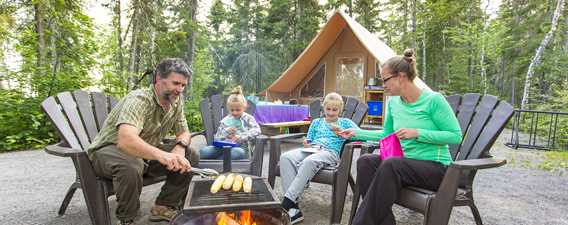 Experience lodging at Parc national du Mont-Tremblant